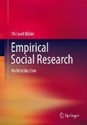 Empirical Social Research: An Introduction de Michael Häder