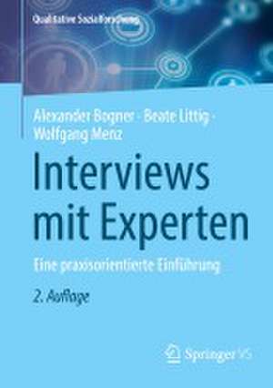 Interviews mit Experten de Alexander Bogner