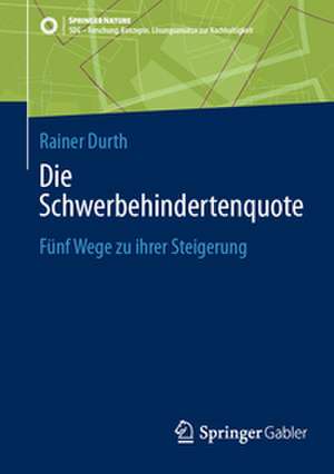 Die Schwerbehindertenquote de Rainer Durth