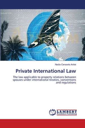 Private International Law de Nadia Cerasela Anitei