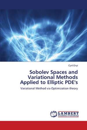 Sobolev Spaces and Variational Methods Applied to Elliptic PDE's de Cyril Enyi