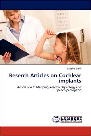 Reserch Articles on Cochlear implants de Muthu Selvi