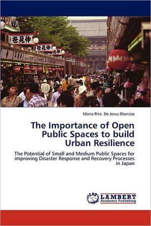 The Importance of Open Public Spaces to build Urban Resilience de Maria Rita De Jesus Dionisio