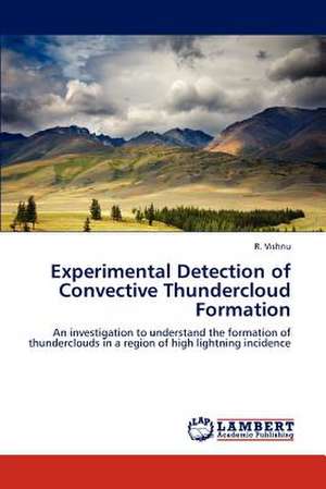 Experimental Detection of Convective Thundercloud Formation de Vishnu R.