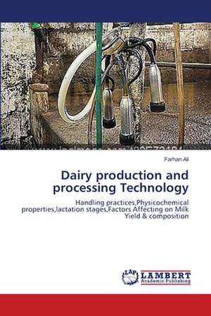 Dairy production and processing Technology de Farhan Ali