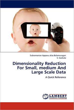 Dimensionality Reduction For Small, medium And Large Scale Data de Subramanian Appavu alias Balamurugan