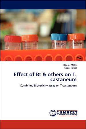 Effect of Bt & others on T. castaneum de Kausar Malik