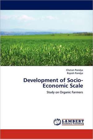 Development of Socio-Economic Scale de Chetan Pandya