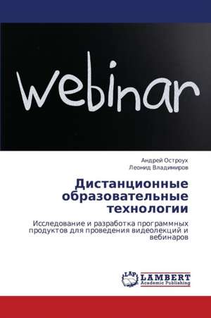 Distantsionnye obrazovatel'nye tekhnologii de Ostroukh Andrey