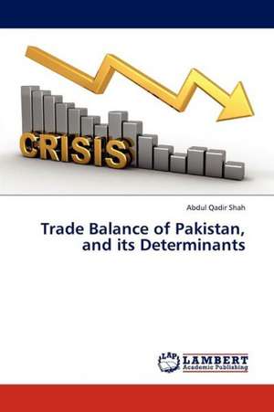 Trade Balance of Pakistan, and its Determinants de Shah Abdul Qadir