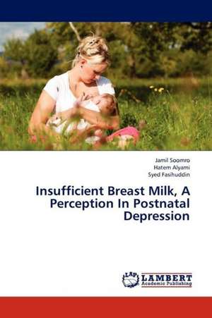 Insufficient Breast Milk, A Perception In Postnatal Depression de Soomro Jamil