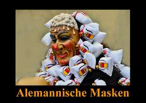 Alemannische Masken (Tischaufsteller DIN A5 quer)