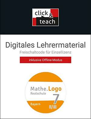 Mathe.Logo 7/II Bayern click & teach Box de Michael Kleine