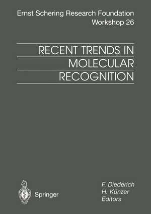 Recent Trends in Molecular Recognition de F. Diederich