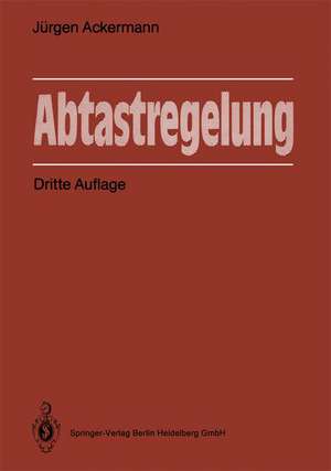 Abtastregelung de Jürgen Ackermann