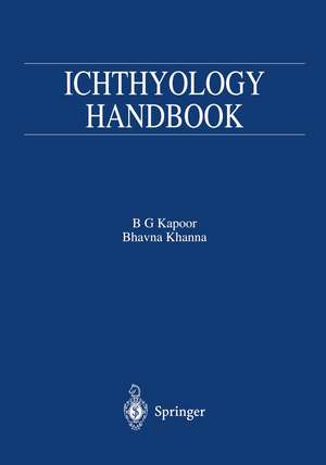 Ichthyology Handbook de B. G. Kapoor