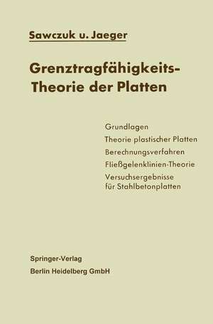 Grenztragfähigkeits-Theorie der Platten de A. Sawczuk