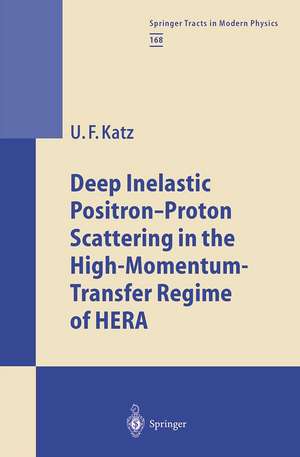 Deep Inelastic Positron-Proton Scattering in the High-Momentum-Transfer Regime of HERA de Ulrich F. Katz