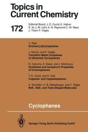 Cyclophanes de Edwin Weber