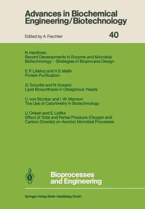 Bioprocesses and Engineering de Norman Hardman