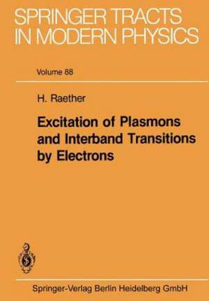 Excitation of Plasmons and Interband Transitions by Electrons de Heinz Raether