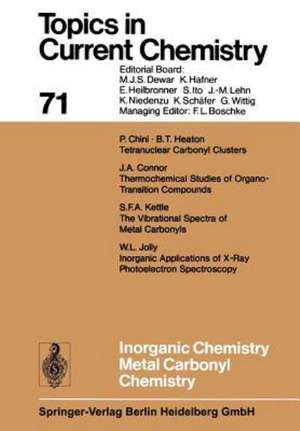 Inorganic Chemistry Metal Carbonyl Chemistry de Kendall N. Houk