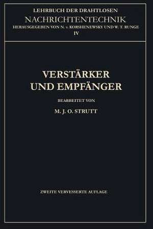 Verstärker und Empfänger de Maximilian Julius Otto Strutt