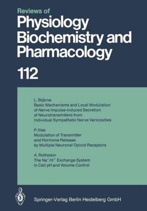 Reviews of Physiology, Biochemistry and Pharmacology de M. P. Blaustein