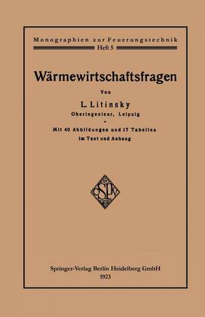 Wärmewirtschaftsfragen de Leonid Litinsky