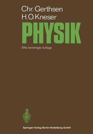 Physik: Ein Lehrbuch zum Gebrauch neben Vorlesungen de Siegmund Brandt