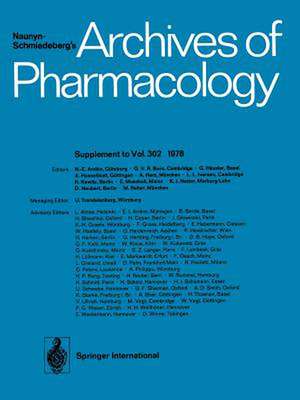 Deutsche Pharmakologische Gesellschaft: Abstracts of the 19. Spring Meeting March 14–17, 1978, Mainz de Kenneth A. Loparo