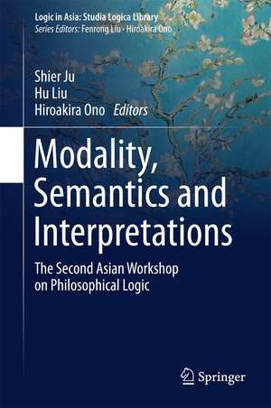 Modality, Semantics and Interpretations: The Second Asian Workshop on Philosophical Logic de Shier Ju