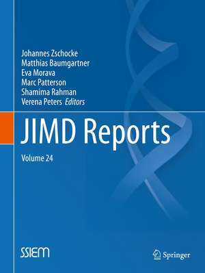 JIMD Reports, Volume 24 de Johannes Zschocke