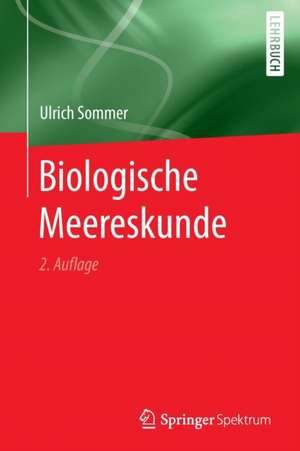 Biologische Meereskunde de Ulrich Sommer