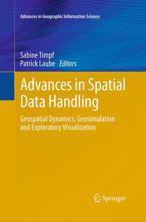 Advances in Spatial Data Handling de Sabine Timpf