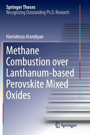 Methane Combustion over Lanthanum-based Perovskite Mixed Oxides de Hamidreza Arandiyan