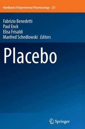 Placebo de Fabrizio Benedetti