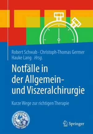 Notfälle in der Allgemein- und Viszeralchirurgie: Kurze Wege zur Therapieentscheidung de Robert Schwab