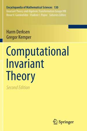 Computational Invariant Theory de Harm Derksen