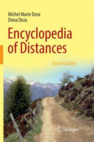 Encyclopedia of Distances de Michel-Marie Deza