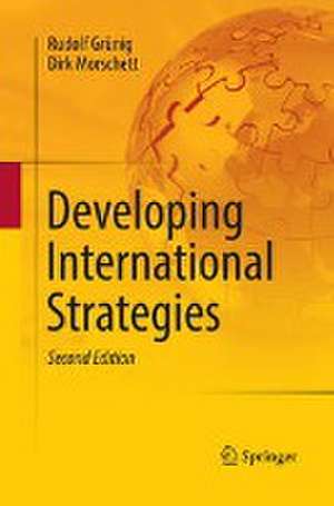 Developing International Strategies de Rudolf Grünig