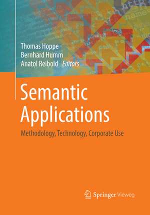 Semantic Applications de Thomas Hoppe