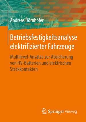 Betriebsfestigkeitsanalyse elektrifizierter Fahrzeuge: Multilevel-Ansätze zur Absicherung von HV-Batterien und elektrischen Steckkontakten de Andreas Dörnhöfer