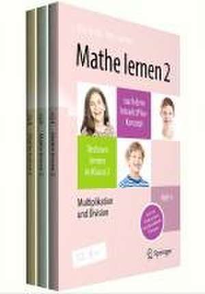 Mathe lernen 2 nach dem IntraActPlus-Konzept (Set: Hefte 4–6): Rechnen lernen in Klasse 2 – Multiplikation und Division – Strecken, Flächen und Formen – Uhrzeiten – auch für Förderschule und Dyskalkulie-Therapie de Uta Streit