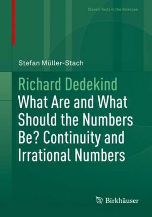 Richard Dedekind de Stefan Müller-Stach