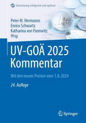 UV-GOÄ 2025 Kommentar de Peter M. Hermanns