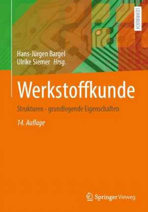 Werkstoffkunde de Hans-Jürgen Bargel