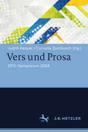 Vers und Prosa de Judith Kasper