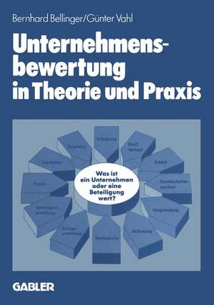 Unternehmensbewertung in Theorie und Praxis de Bernhard Bellinger