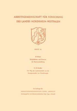 Möglichkeiten und Grenzen der Resistenzzüchtung / Der Weg der Landwirtschaft von der Energieautarkie zur Fremdenergie de Hans Braun